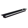 60W melns lineārs LED gaismeklis ar pir sensoru TAMNA_SENS