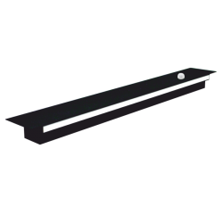 45W melns lineārs LED...