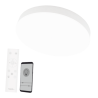 2x60W apalš balts plafonveida LED gaismeklis BOSTON
