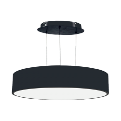 60W LED gaismeklis, melns,...