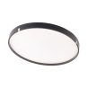 2x24W apalš melns plafonveida LED gaismeklis MONZA