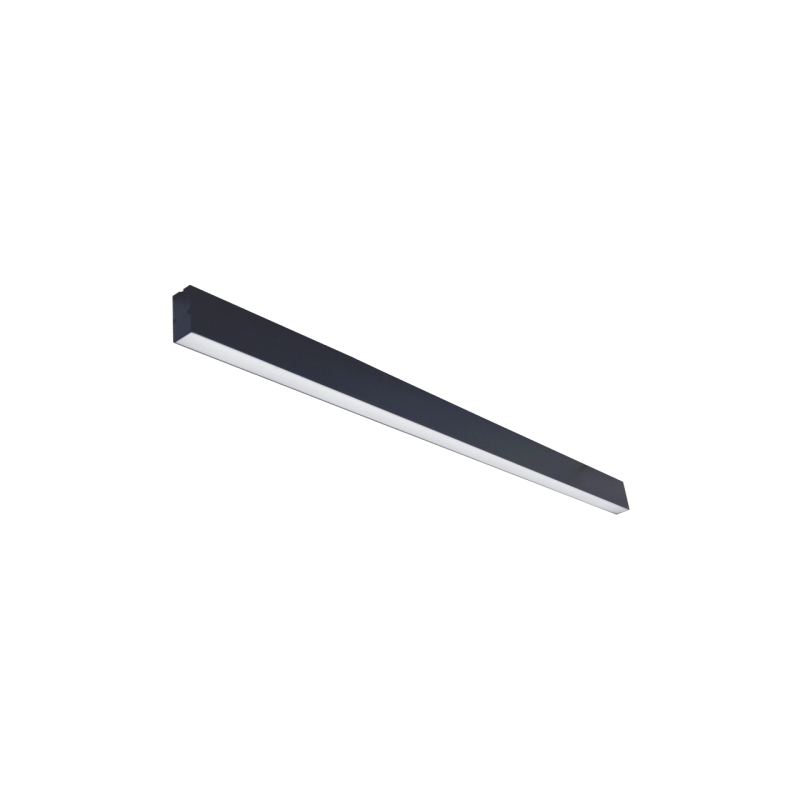 40W melns lineārs LED gaismeklis LOTA80