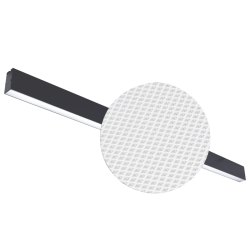 60W melns lineārs LED...