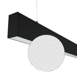 40W melns lineārs LED...