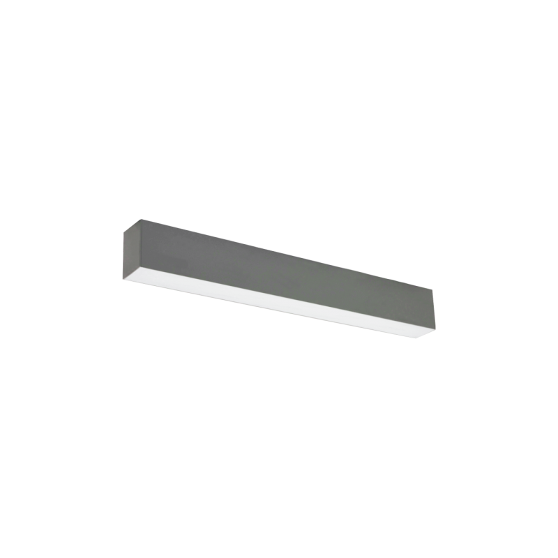 20W pelēks lineārs LED gaismeklis LIMAN80
