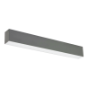 20W pelēks lineārs LED gaismeklis LIMAN80