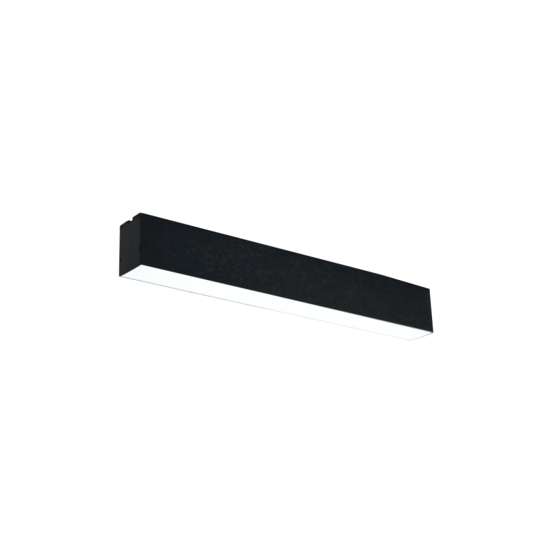 20W melns lineārs LED gaismeklis LIMAN80