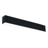 20W melns lineārs LED gaismeklis LIMAN80