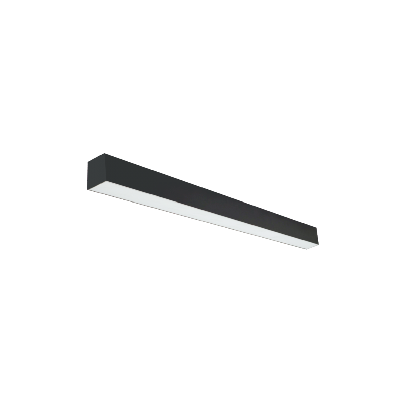 72W melns lineārs LED gaismeklis LIMAN80