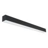 72W melns lineārs LED gaismeklis LIMAN80