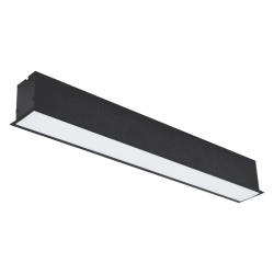 20W melns lineārs LED...