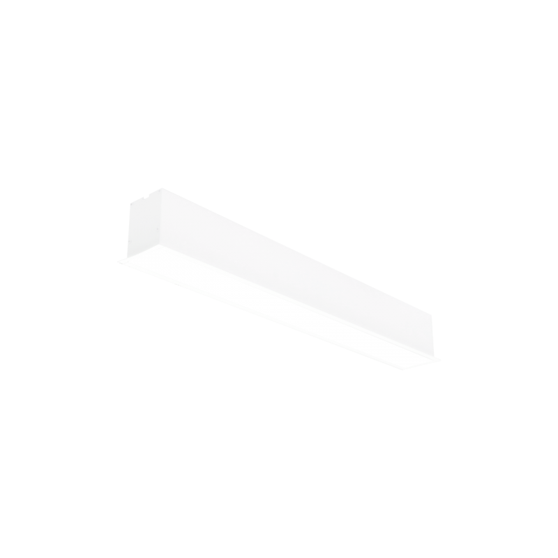 20W balts, lineārs LED gaismeklis, iebūvējams griestos ESNA100
