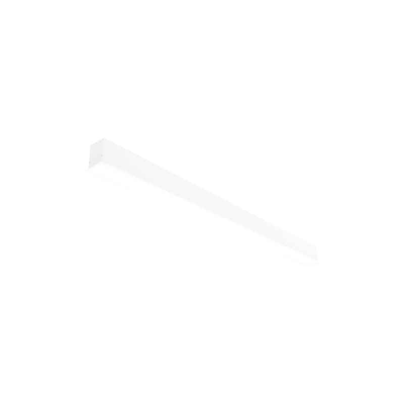 40W balts, lineārs LED gaismeklis, iebūvējams griestos ESNA100_DALI