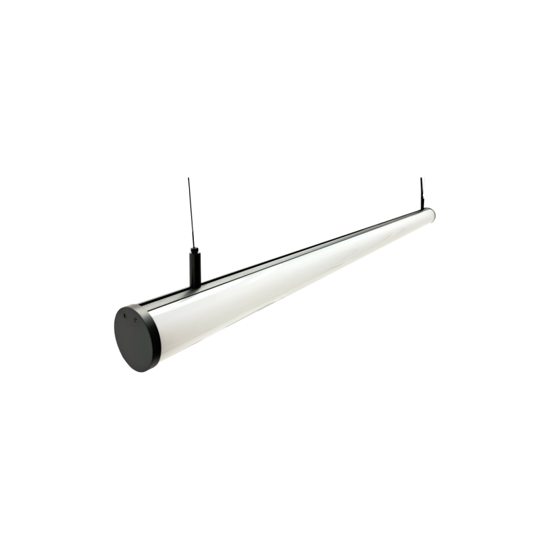20W melns lineārs LED gaismeklis LORA_4000K